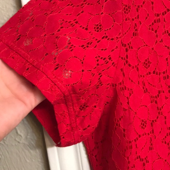 Worn once! Halogen lace top - Picture 4 of 8